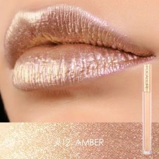 Focallure Heavy Metallic Liquid Lipstick 12 Amber