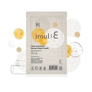 E Nature Iroul: E Yam Enriched Hemp Sheet Mask 