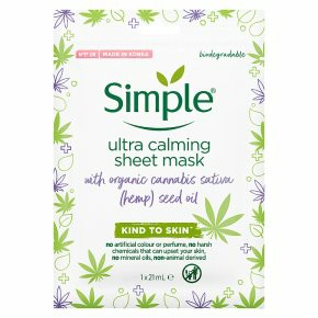 Simple Ultra Calming Sheet Mask 