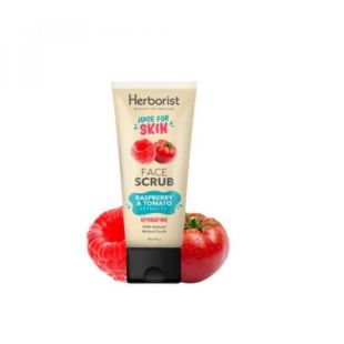 Herborist Juice For Skin Exfoliating Gel Scrub Raspberry Tomato