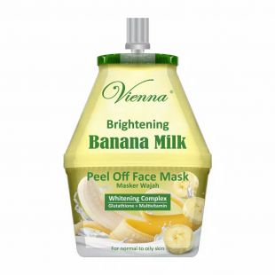 Vienna Peel Off Face Mask Brightening Banana Milk