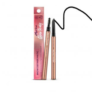 Marina Glow Ready Brow Definer Matic Natural Black