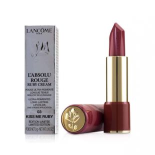 Lancome L Absolu Rouge Ruby Cream 03 Kiss Me Ruby