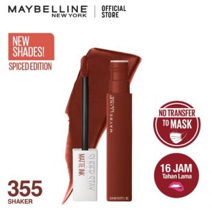 Maybelline Superstay Matte Ink Liquid Lipstick Shaker