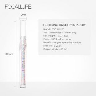 Focallure Glittering Liquiq Eyeshadow FA 195- S02