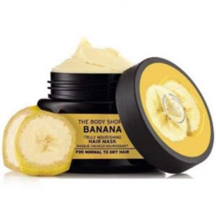 The Body Shop Banana Truly Nourishing Hair Mask 