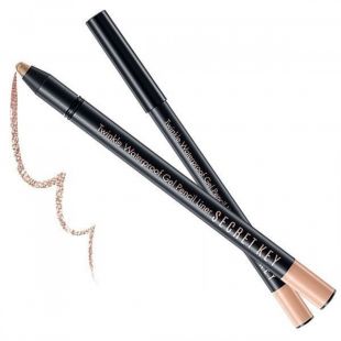 Secret Key Twinkle Waterproof Gel Pencil Liner Gold Beige