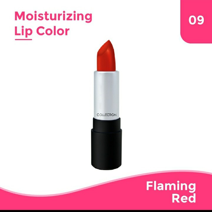 Collection Moisturizing Lip Color Flaming Red