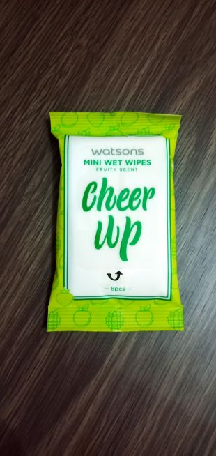 Watsons Mini Wet Wipes Fruity Scent 