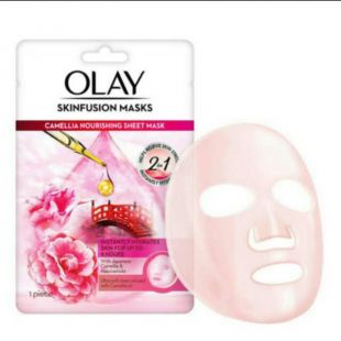 Olay Olay Skinfusion Japanese Camellia Nourishing Sheet Mask Camelia