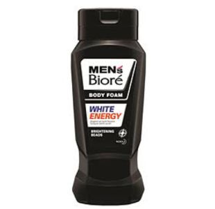 Biore Men's Body Foam White Energy