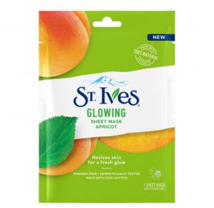 St. Ives Glowing Apricot Sheet Mask 