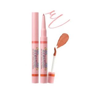 3CE Studio Velvet Cream Lip & Pencil Warmy Warmy