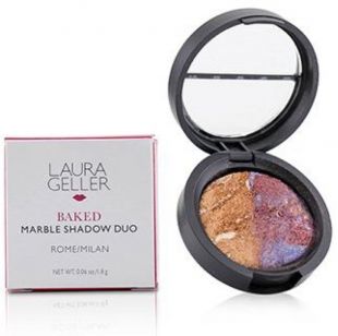 Laura Geller Baked Marble Eyeshadow Duo Rome/Milan