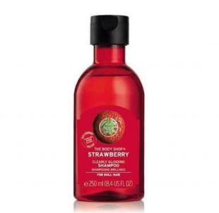 The Body Shop Strawberry Clearly Glossing shampoo 