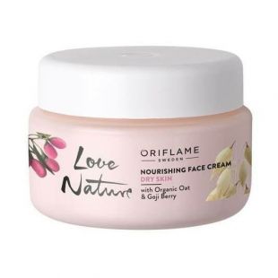 Oriflame Love Nature Nourishing Face Cream Organic Oat & Goji Berry