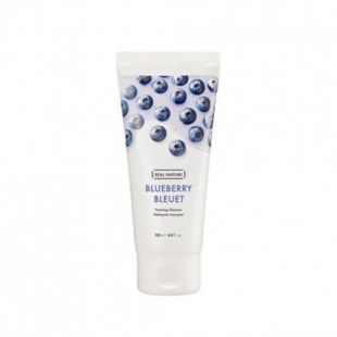 The Face Shop Real Nature Blueberry Anti Aging Foaming Cleanser 