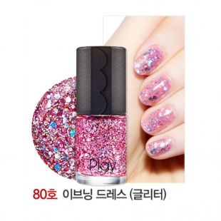 Etude House Play Nail Pearl & Glitter 80 