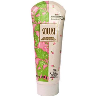 Solusi Organic UV Whitening Cleansing Foam 