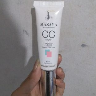 Mazaya Mazaya  white treatment CC Cream Complexion Corrector Whitening & Anti Aging Amberlight Luminoso