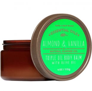 Bath and Body Works Triple oil body balm Almond and vanilla