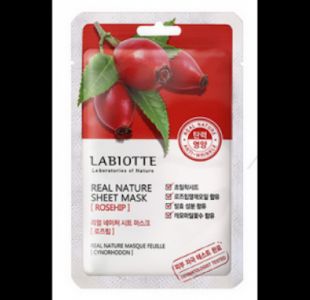 Labiotte Real Nature Sheet Mask Rosehip