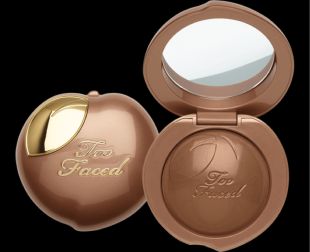 Too Faced BRONZED PEACH MELTING POWDER BRONZER INFUSED WITH PEACH AND SWEET FIG CREAM