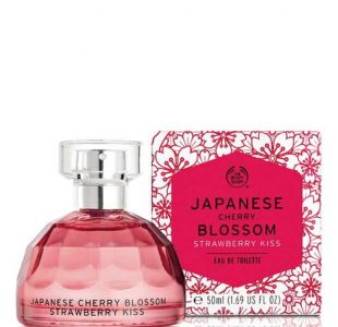 The Body Shop Strawberry Kiss Japanese Cherry Blossom Eau De Toilette 