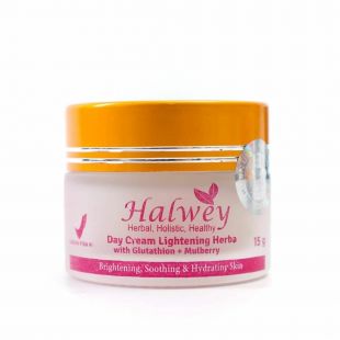 Halwey Skincare Day Cream Lightening Herba with Glutathione+Mulberry 