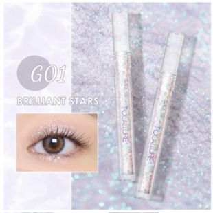 Focallure Starlight Diamond Liquid Eyeshadow G01 - Brilliant Stars