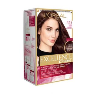 L'Oreal Paris Excellence Creme Color 4.15 Frosted Brown
