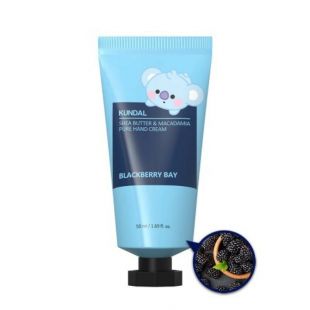 KUNDAL Shea Butter & Macadamia Pure Hand Cream X BT21 Blackberry Bay - Koya