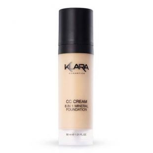 Klara Cosmetics Klara CC Cream 8in1 mineral foundation 02