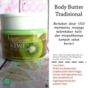 Bali Alus Tradisional Spa Essential Body Butter Kiwi Susu Domba