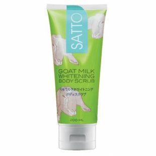 SATTO Goat Milk Whitening Body Scrub 