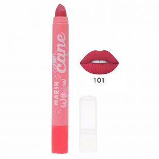 Marshwillow Candy Cane Matte Lip Crayon Red Series 101