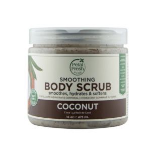 PETAL FRESH ORGANICS Smoothing Body Scrub Coconut Oil 