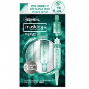 Mediheal Masking Layering Ampoule Exceltoning Shot