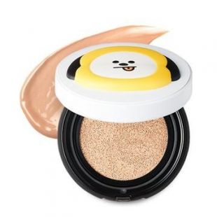 VT Cosmetics  VT X BT 21] REAL WEAR FIXING CUSHION CHIMMY 23 Beige