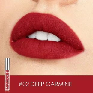 Focallure Velvet Liquid Lipstick 02 Deep Carmine