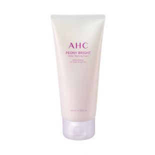 AHC Peony Bright Deep Cleansing Foam 