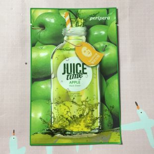 Peripera Juice Time Mask Sheet #3 Apple Soothing