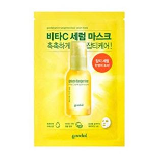 Goodal Green Tangerine Vita C Dark Spot Serum Sheet Mask 