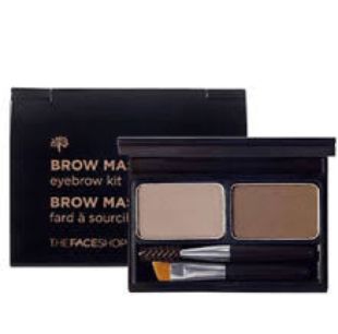 The Face Shop brow master eyebrow kit 02 gray brown