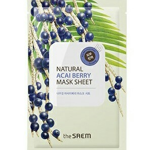 the SAEM The Saem Acai Berry Mask Sheet 