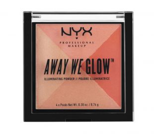 NYX NYX Away We Glow Illuminating Powder. Shade Summer Reflection 