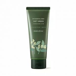 Innisfree My Essential Body Soft Green Creamy Body Scrub 