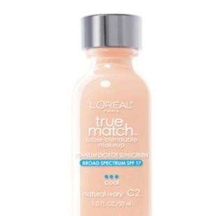 L'Oreal Paris True Match Super-Blendable Liquid Foundation C2 Natural Ivory