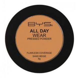 BYS Cosmetics All Day Wear Pressed Powder 05 Sand Beige