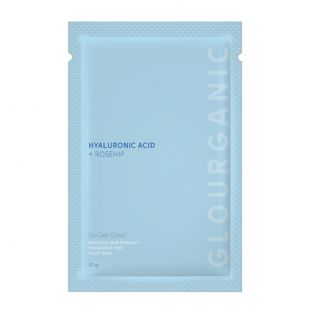 Glourganic Hyaluronic Acid + Rosehip Wash Off Mask 